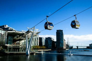 The Emirates Air Line Cable Car